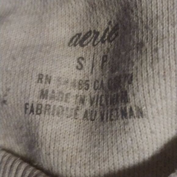 Aerie  Women Sweatshirt  Pullover Camo Crewneck Relaxed Stretch Preppy S… - Picture 13 of 16